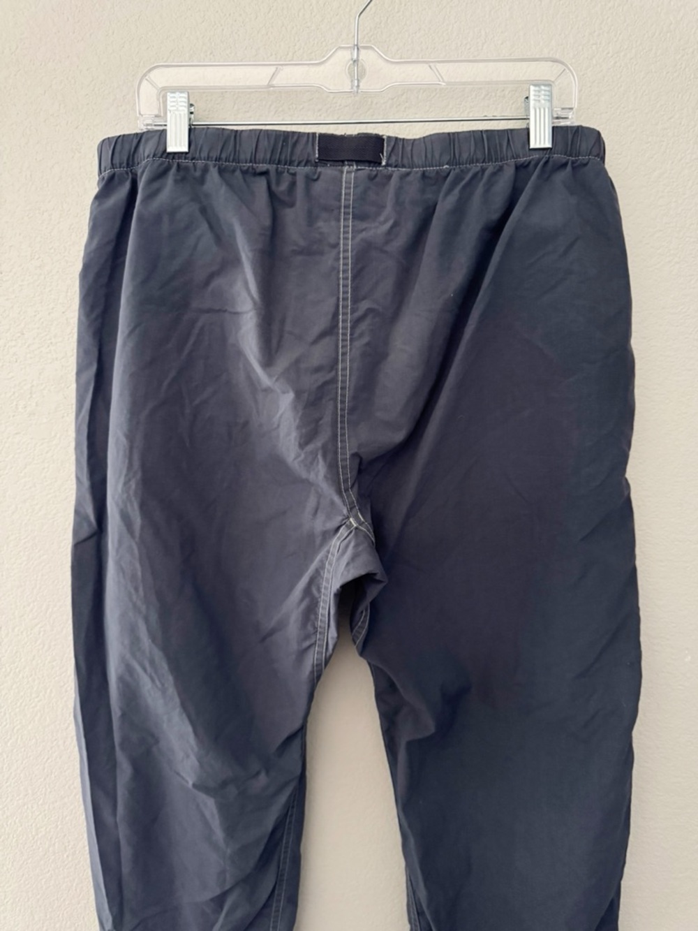 Gramicci Mens Track Pant Large Dark Gray Nylon Athleisure Gorpcore Technical - Picture 7 of 9